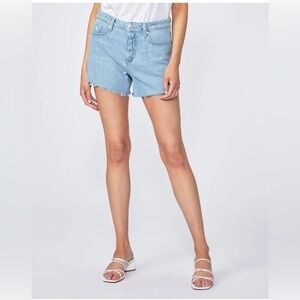 NWT PAIGE Noella Light Blue Jean Shorts